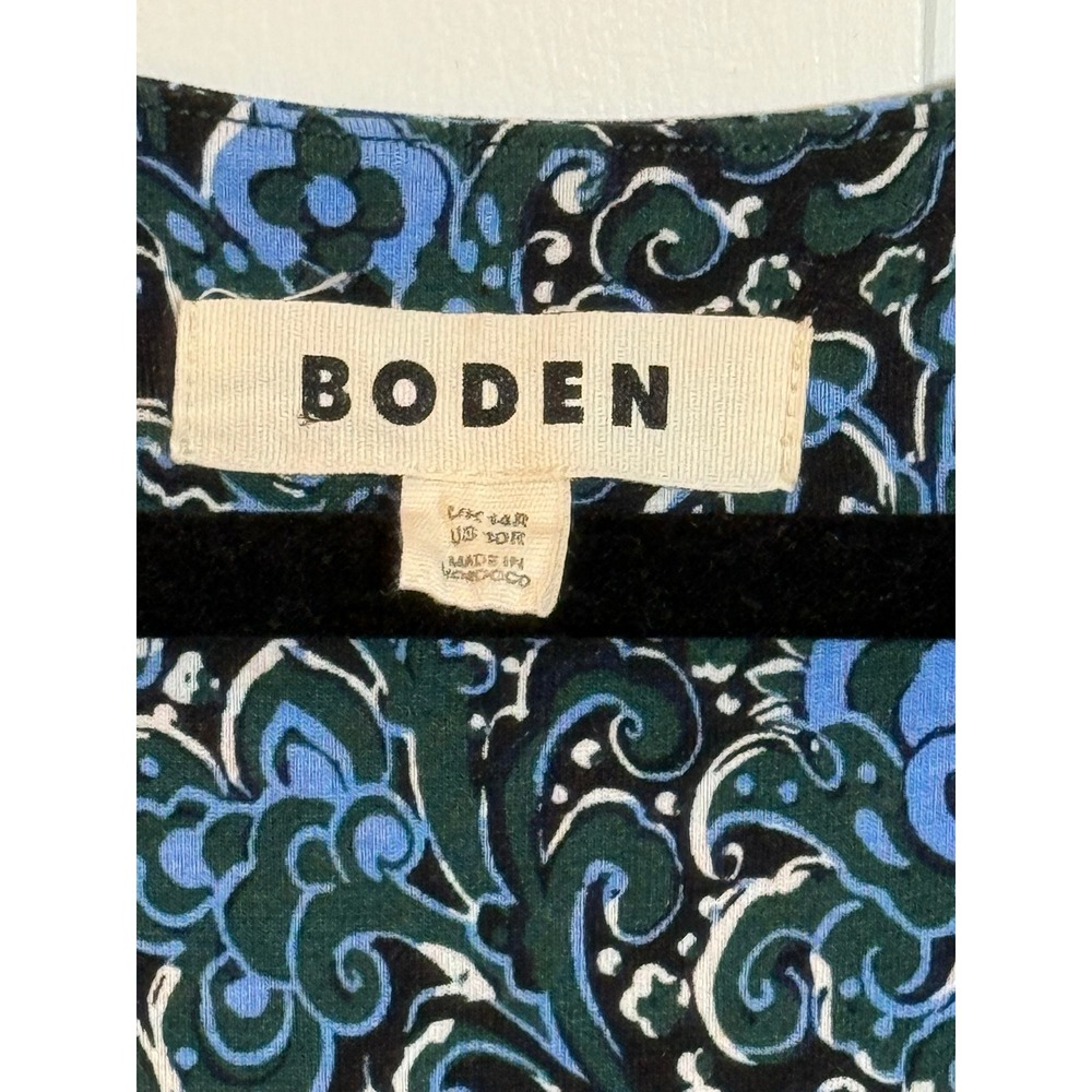 BODEN Empire Ruched Waist Dress US 10R D0765 - Picture 4 of 12